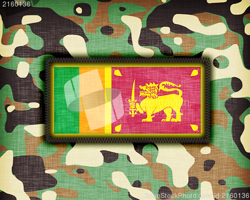 Image of Amy camouflage uniform, Sri Lanka