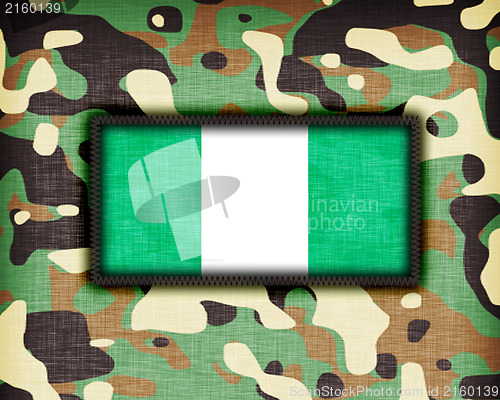 Image of Amy camouflage uniform, Nigeria