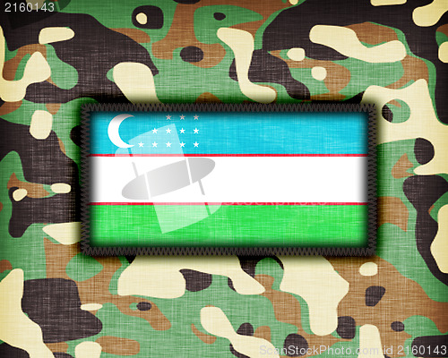 Image of Amy camouflage uniform, Uzbekistan