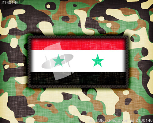 Image of Amy camouflage uniform, Syria