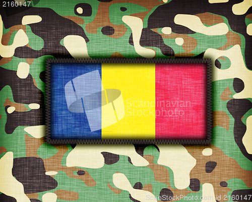 Image of Amy camouflage uniform, Romania