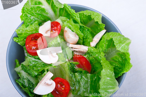 Image of fresh mixed salad 