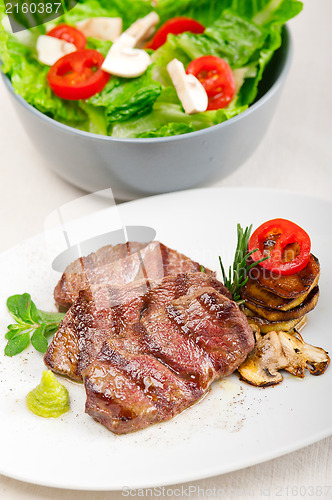 Image of grilled Kobe Miyazaky beef