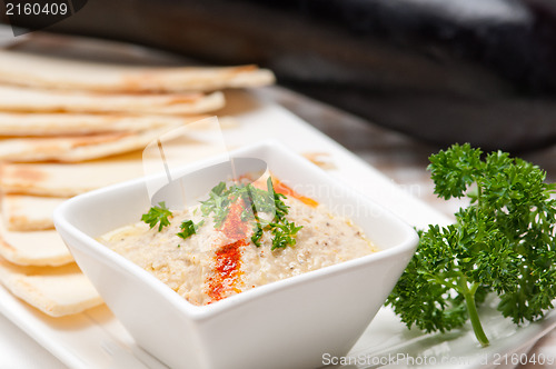 Image of moutabal baba ghanoush eggplant dip