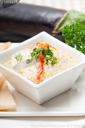 Image of moutabal baba ghanoush eggplant dip