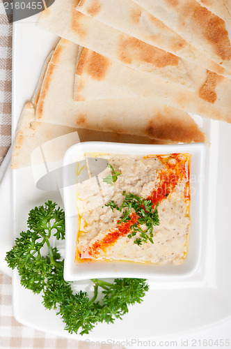 Image of moutabal baba ghanoush eggplant dip