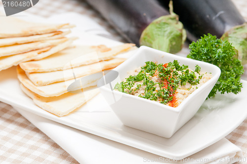 Image of moutabal baba ghanoush eggplant dip