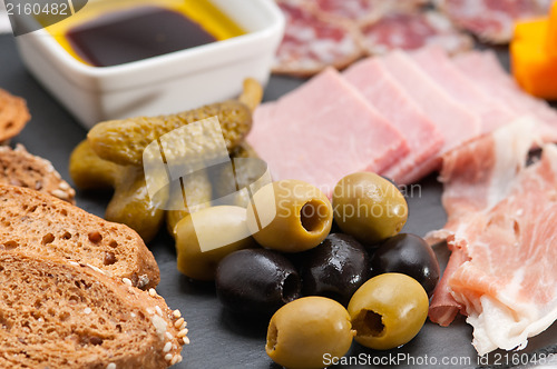 Image of assorted cold cut platter