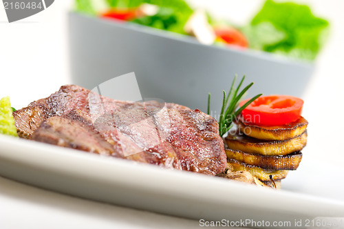 Image of grilled Kobe Miyazaky beef