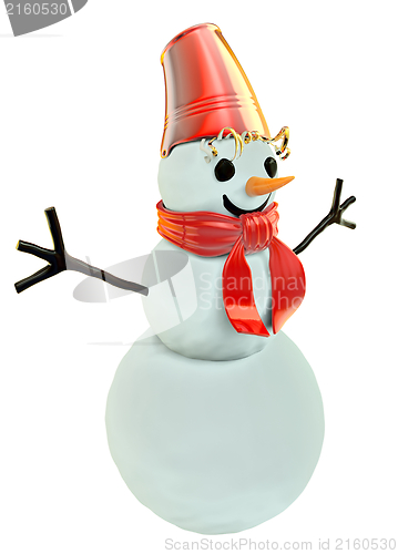 Image of smilling snowman