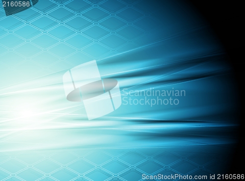 Image of Bright hi-tech vector design
