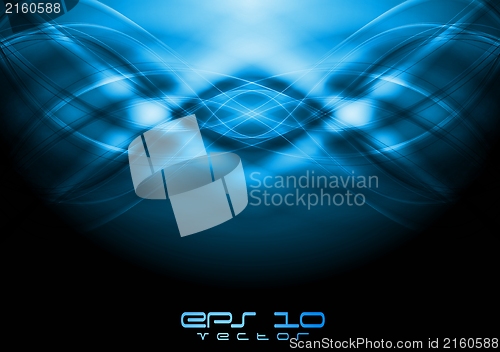 Image of Abstract wavy background