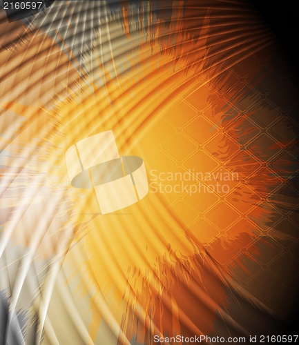 Image of Grunge orange background