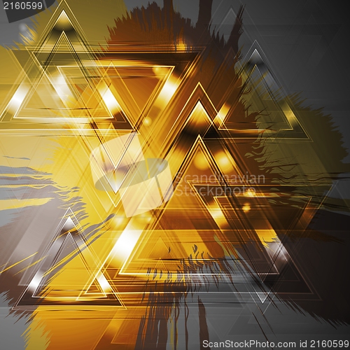 Image of Modern hi-tech grunge design
