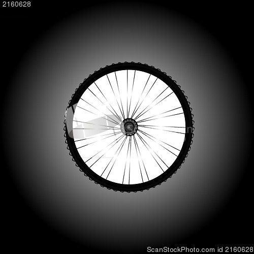 Image of Bicycle Wheel Symbol