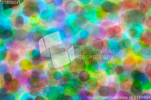 Image of Bokeh - background with blurred lights