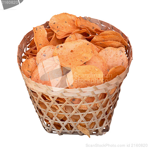 Image of Traditional potato chips. Indonesia, Java.