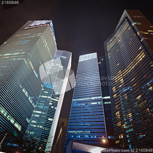 Image of Skyscrapers of the financial center