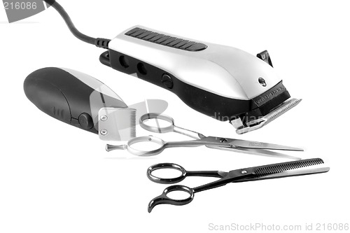 Image of barbershop tools