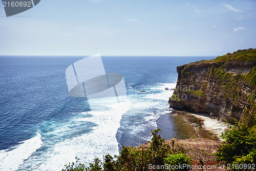 Image of High cliffs in Bali, Indonesia