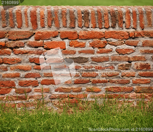 Image of Red brick wall 