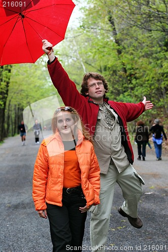 Image of Couple in the park