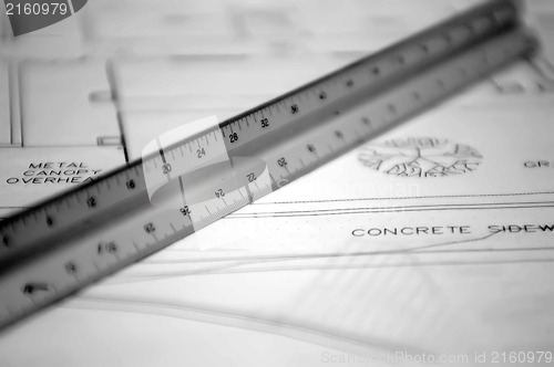 Image of architectural scale