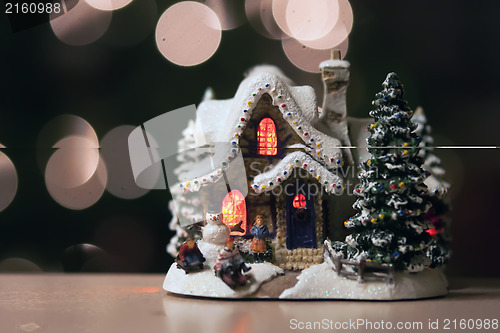 Image of christmas town toy