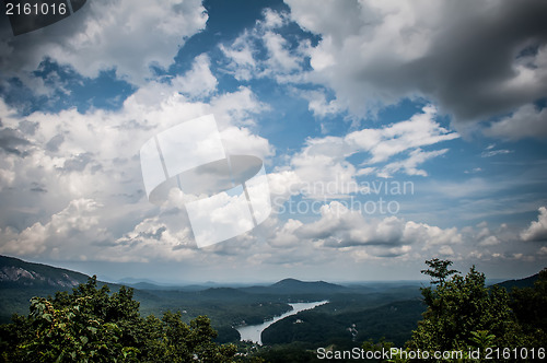 Image of lake lure north carolina