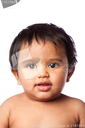 Image of Cute happy baby face