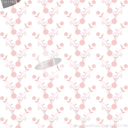 Image of seamless floral pattern