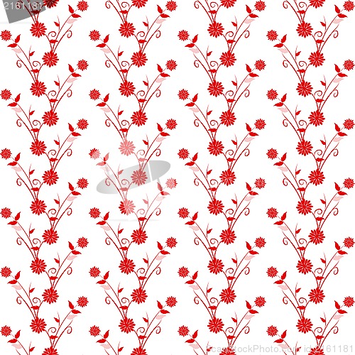 Image of seamless floral pattern