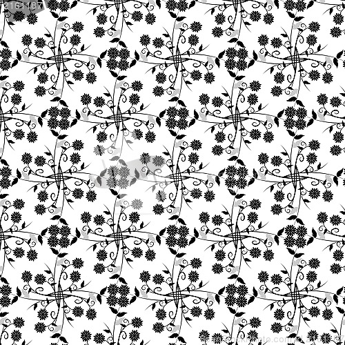 Image of seamless floral pattern
