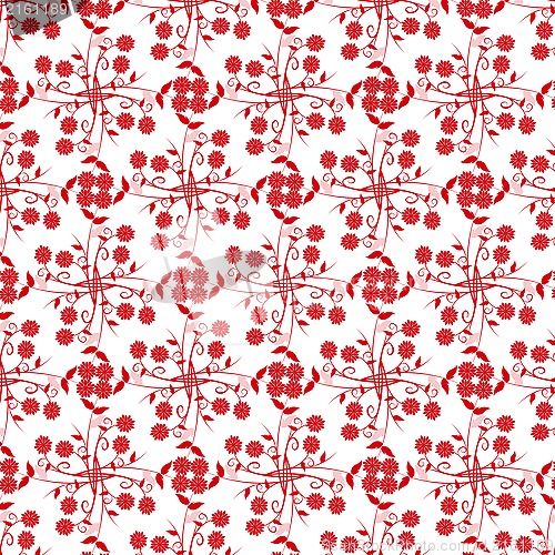 Image of seamless floral pattern