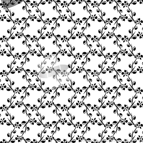 Image of seamless floral pattern