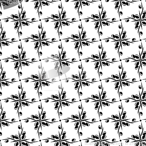Image of seamless floral pattern
