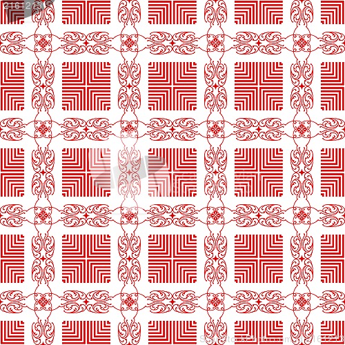 Image of seamless floral pattern