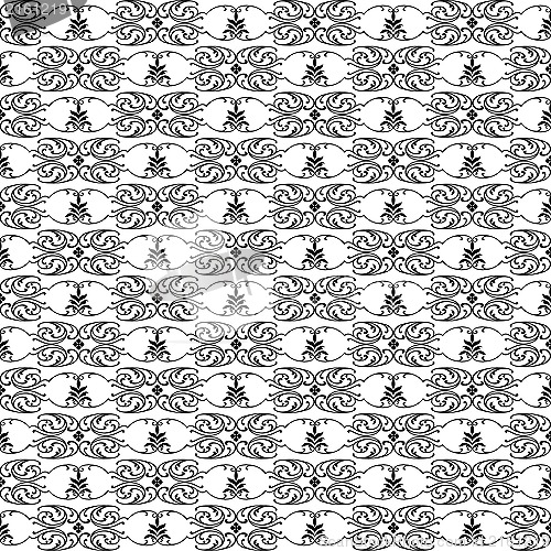 Image of seamless floral pattern