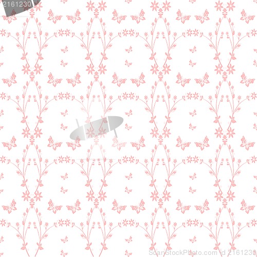 Image of seamless floral pattern