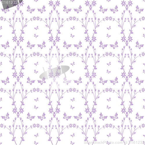Image of seamless floral pattern