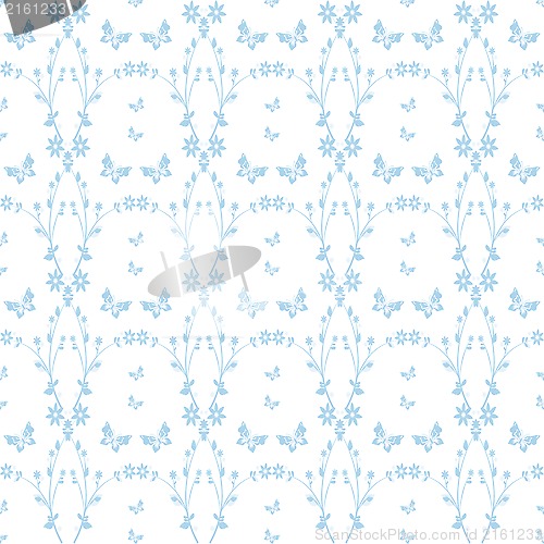 Image of seamless floral pattern