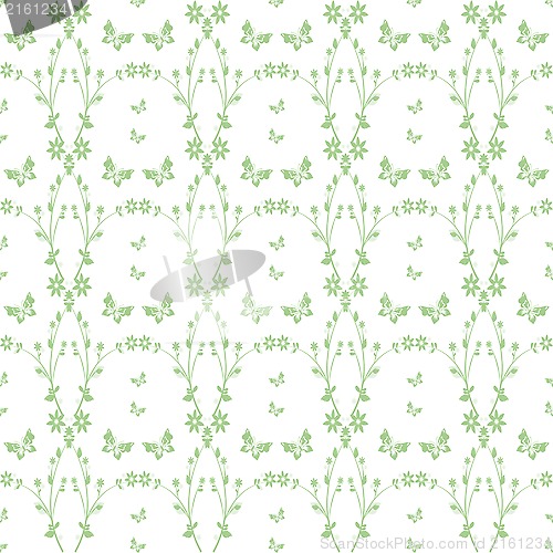 Image of seamless floral pattern