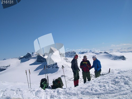 Image of Skiing in Norwegian mountains