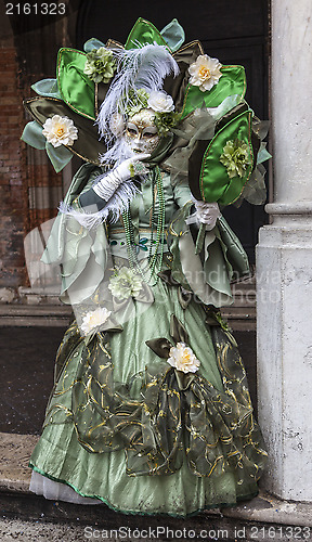 Image of Complex Green Venetian Disguise