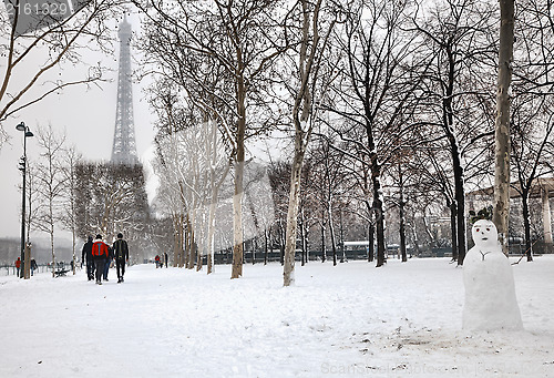 Image of Winter in Paris