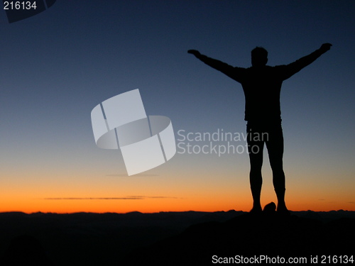 Image of Horizon, mountains in Norway