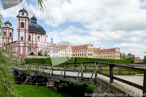 Image of Famous Baroque chateau Jaromerice nad Rokytnou