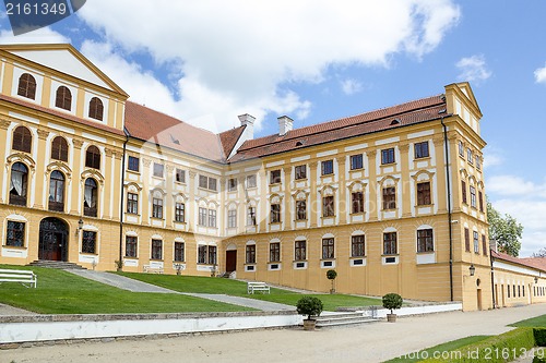 Image of Famous Baroque chateau Jaromerice nad Rokytnou
