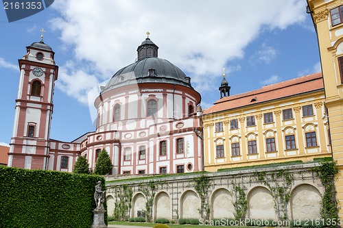 Image of Famous Baroque chateau Jaromerice nad Rokytnou