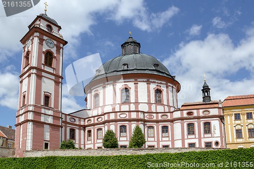 Image of Famous Baroque chateau Jaromerice nad Rokytnou